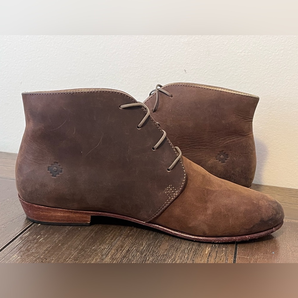 Nisolo Brown Leather Chukka Boots Womens size 9 - Picture 3 of 9